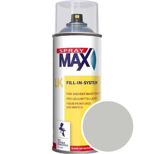 SprayMax Lackspray mit Caparol Seidenmatt-Buntlack - 400ml Spraydose in Wunschfarbe Lackspraydose / Get�nt im Farbton Agave 20