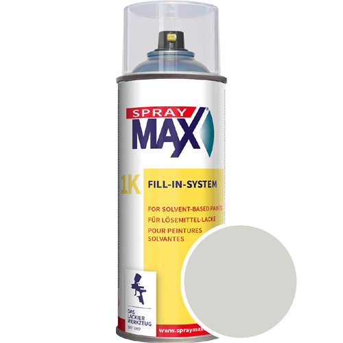SprayMax Lackspray mit Caparol Seidenmatt-Buntlack - 400ml Spraydose in Wunschfarbe Lackspraydose / Get�nt im Farbton Agave 25