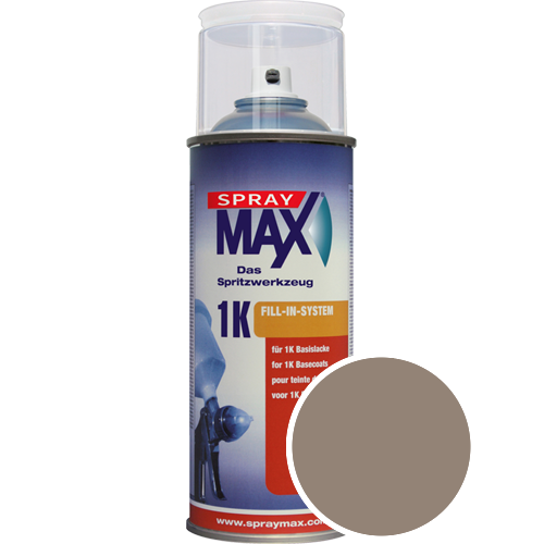 SprayMax Lackspray mit Caparol Seidenmatt-Buntlack - 400ml Spraydose in Wunschfarbe Lackspraydose / Getnt im Farbton Amber 15