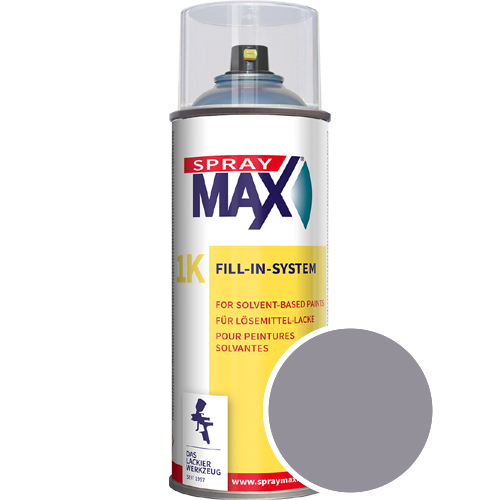 SprayMax Lackspray mit Caparol Seidenmatt-Buntlack - 400ml Spraydose in Wunschfarbe Lackspraydose / Get�nt im Farbton Amethyst 40