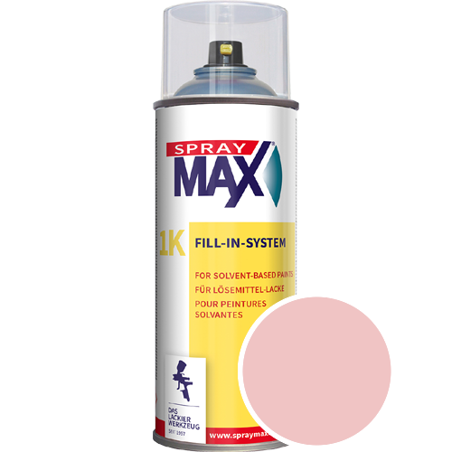 SprayMax Lackspray mit Caparol Seidenmatt-Buntlack - 400ml Spraydose in Wunschfarbe Lackspraydose / Get�nt im Farbton Ara 16