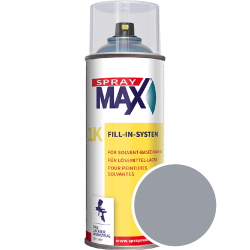 SprayMax Lackspray mit Caparol Seidenmatt-Buntlack - 400ml Spraydose in Wunschfarbe Lackspraydose / Get�nt im Farbton Astra 5