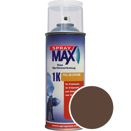 SprayMax Lackspray mit Caparol Seidenmatt-Buntlack - 400ml Spraydose in Wunschfarbe Lackspraydose / Getnt im Farbton Brasil 15