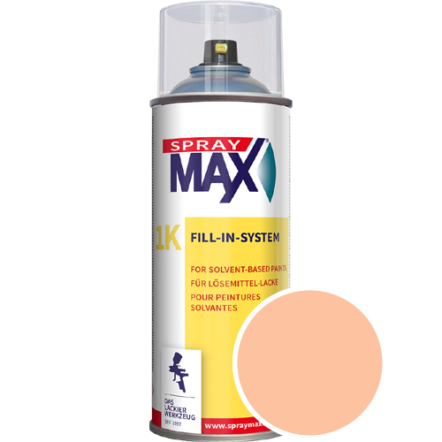 SprayMax Lackspray mit Caparol Seidenmatt-Buntlack - 400ml Spraydose in Wunschfarbe Lackspraydose / Get�nt im Farbton Ceramic 105