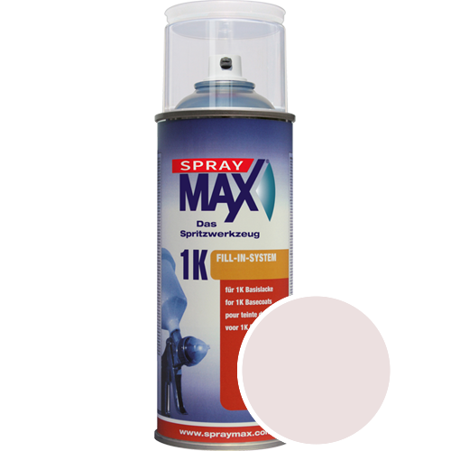 SprayMax Lackspray mit Caparol Seidenmatt-Buntlack - 400ml Spraydose in Wunschfarbe Lackspraydose / Getnt im Farbton Clematis 60