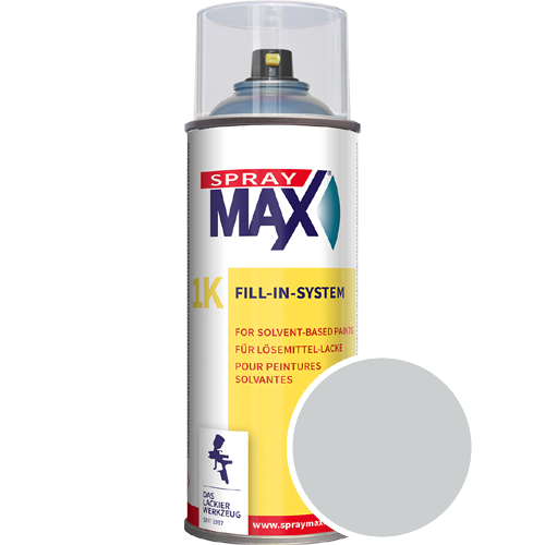 SprayMax Lackspray mit Caparol Seidenmatt-Buntlack - 400ml Spraydose in Wunschfarbe Lackspraydose / Get�nt im Farbton Coelin 15