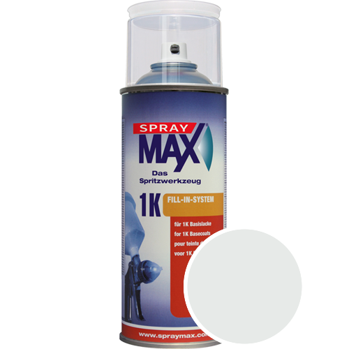 SprayMax Lackspray mit Caparol Seidenmatt-Buntlack - 400ml Spraydose in Wunschfarbe Lackspraydose / Getnt im Farbton Coelin 25