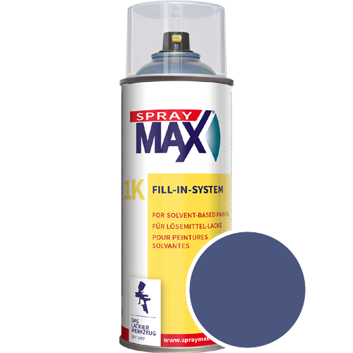 SprayMax Lackspray mit Caparol Seidenmatt-Buntlack - 400ml Spraydose in Wunschfarbe Lackspraydose / Get�nt im Farbton Diva 10