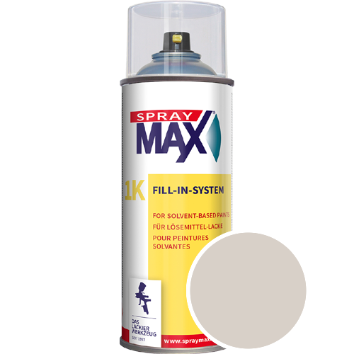 SprayMax Lackspray mit Caparol Seidenmatt-Buntlack - 400ml Spraydose in Wunschfarbe Lackspraydose / Get�nt im Farbton Falb 20