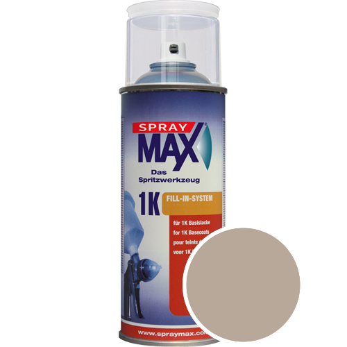 SprayMax Lackspray mit Caparol Seidenmatt-Buntlack - 400ml Spraydose in Wunschfarbe Lackspraydose / Getnt im Farbton Falb 5