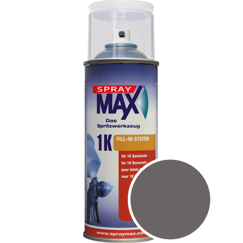 SprayMax Lackspray mit Caparol Seidenmatt-Buntlack - 400ml Spraydose in Wunschfarbe Lackspraydose / Getnt im Farbton Ferro 15