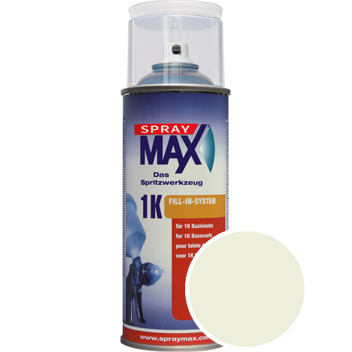 SprayMax Lackspray mit Caparol Seidenmatt-Buntlack - 400ml Spraydose in Wunschfarbe Lackspraydose / Getnt im Farbton Herba 60