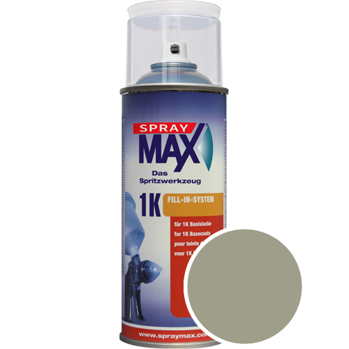 SprayMax Lackspray mit Caparol Seidenmatt-Buntlack - 400ml Spraydose in Wunschfarbe Lackspraydose / Getnt im Farbton Jade 70