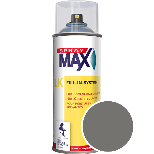 SprayMax Lackspray mit Caparol Seidenmatt-Buntlack - 400ml Spraydose in Wunschfarbe Lackspraydose / Get�nt im Farbton Jura 20