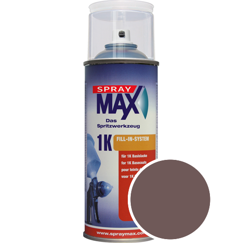 SprayMax Lackspray mit Caparol Seidenmatt-Buntlack - 400ml Spraydose in Wunschfarbe Lackspraydose / Getnt im Farbton Korall 110