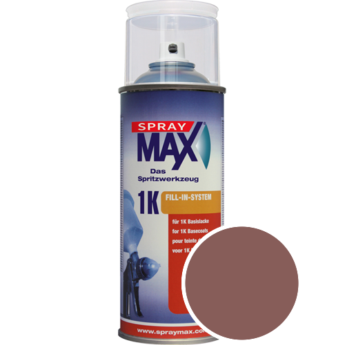 SprayMax Lackspray mit Caparol Seidenmatt-Buntlack - 400ml Spraydose in Wunschfarbe Lackspraydose / Getnt im Farbton Korall 115
