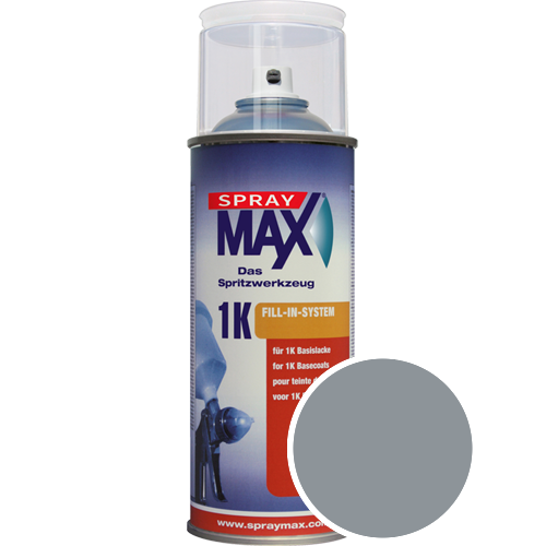 SprayMax Lackspray mit Caparol Seidenmatt-Buntlack - 400ml Spraydose in Wunschfarbe Lackspraydose / Getnt im Farbton Lago 20