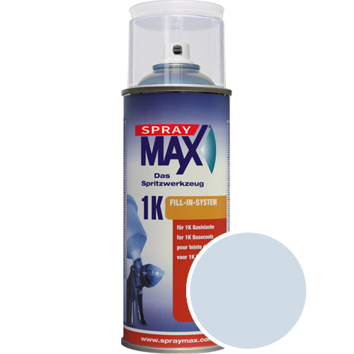 SprayMax Lackspray mit Caparol Seidenmatt-Buntlack - 400ml Spraydose in Wunschfarbe Lackspraydose / Getnt im Farbton Lago 90