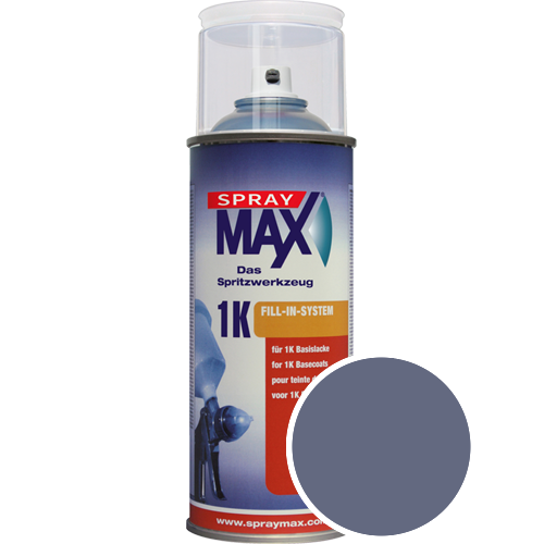 SprayMax Lackspray mit Caparol Seidenmatt-Buntlack - 400ml Spraydose in Wunschfarbe Lackspraydose / Getnt im Farbton Lavendel 70