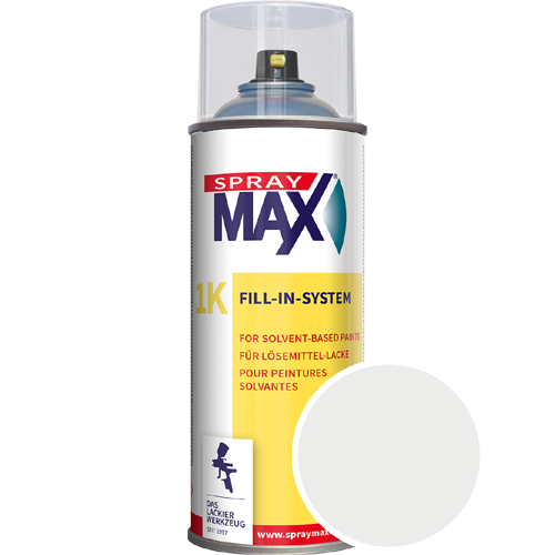 SprayMax Lackspray mit Caparol Seidenmatt-Buntlack - 400ml Spraydose in Wunschfarbe Lackspraydose / Get�nt im Farbton Lazur 60