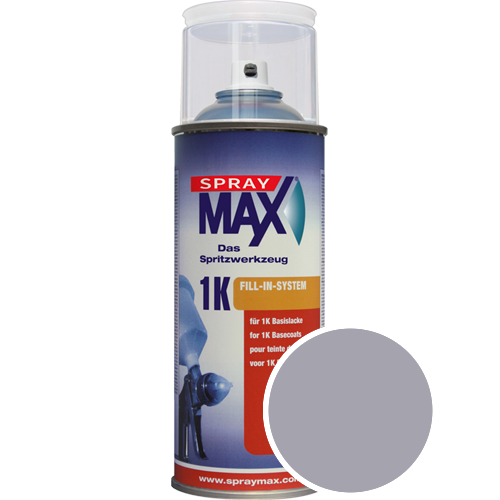 SprayMax Lackspray mit Caparol Seidenmatt-Buntlack - 400ml Spraydose in Wunschfarbe Lackspraydose / Getnt im Farbton Litho 15