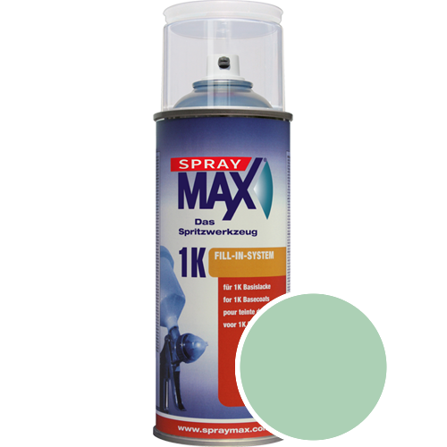 SprayMax Lackspray mit Caparol Seidenmatt-Buntlack - 400ml Spraydose in Wunschfarbe Lackspraydose / Getnt im Farbton Malachit 115