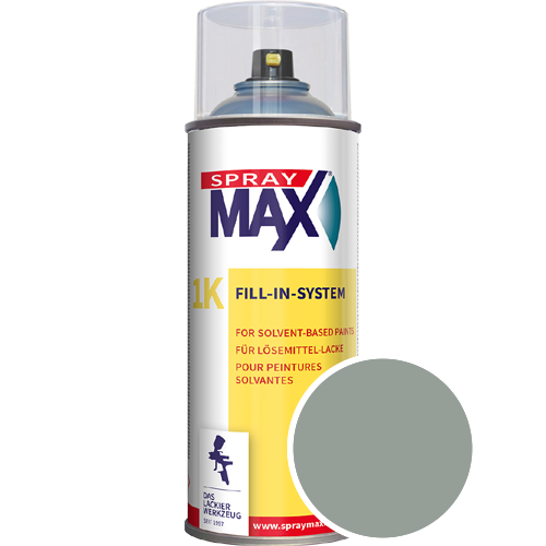 SprayMax Lackspray mit Caparol Seidenmatt-Buntlack - 400ml Spraydose in Wunschfarbe Lackspraydose / Get�nt im Farbton Malachit 20