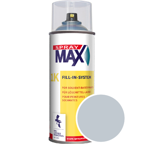SprayMax Lackspray mit Caparol Seidenmatt-Buntlack - 400ml Spraydose in Wunschfarbe Lackspraydose / Get�nt im Farbton Marin 15