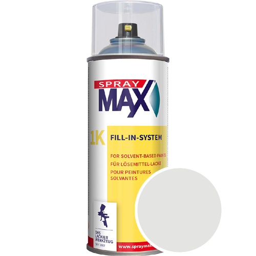 SprayMax Lackspray mit Caparol Seidenmatt-Buntlack - 400ml Spraydose in Wunschfarbe Lackspraydose / Get�nt im Farbton Marin 25