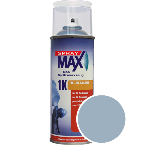 SprayMax Lackspray mit Caparol Seidenmatt-Buntlack - 400ml Spraydose in Wunschfarbe Lackspraydose / Getnt im Farbton Marin 45