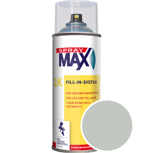 SprayMax Lackspray mit Caparol Seidenmatt-Buntlack - 400ml Spraydose in Wunschfarbe Lackspraydose / Get�nt im Farbton Mint 15