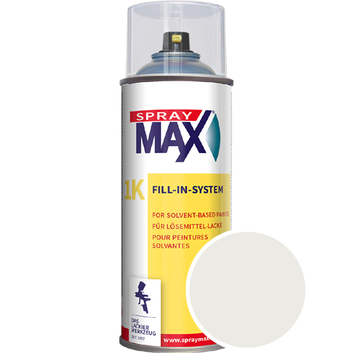 SprayMax Lackspray mit Caparol Seidenmatt-Buntlack - 400ml Spraydose in Wunschfarbe Lackspraydose / Get�nt im Farbton Mint 30