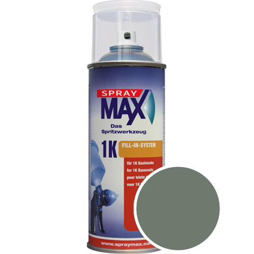 SprayMax Lackspray mit Caparol Seidenmatt-Buntlack - 400ml Spraydose in Wunschfarbe Lackspraydose / Getnt im Farbton Mint 35