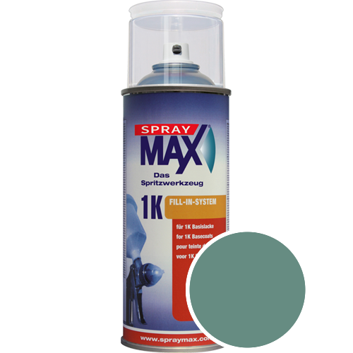 SprayMax Lackspray mit Caparol Seidenmatt-Buntlack - 400ml Spraydose in Wunschfarbe Lackspraydose / Getnt im Farbton Odenwald 12