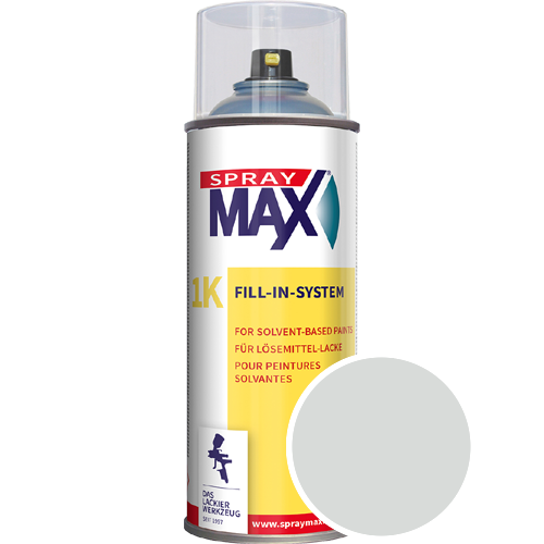 SprayMax Lackspray mit Caparol Seidenmatt-Buntlack - 400ml Spraydose in Wunschfarbe Lackspraydose / Get�nt im Farbton Pacific 30