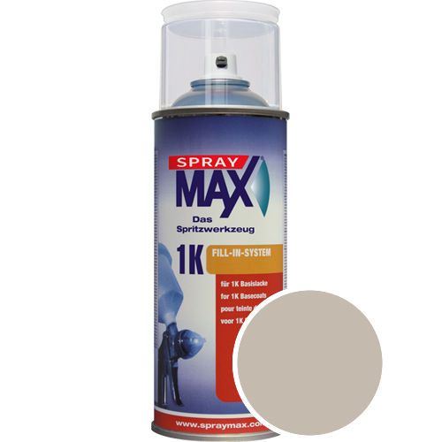 SprayMax Lackspray mit Caparol Seidenmatt-Buntlack - 400ml Spraydose in Wunschfarbe Lackspraydose / Getnt im Farbton Palazzo 85