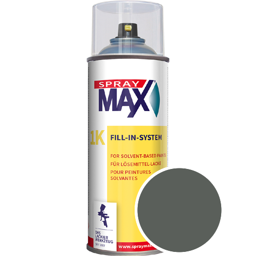 SprayMax Lackspray mit Caparol Seidenmatt-Buntlack - 400ml Spraydose in Wunschfarbe Lackspraydose / Get�nt im Farbton Palm 10