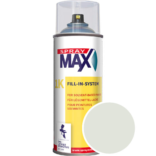 SprayMax Lackspray mit Caparol Seidenmatt-Buntlack - 400ml Spraydose in Wunschfarbe Lackspraydose / Get�nt im Farbton Salbei 16