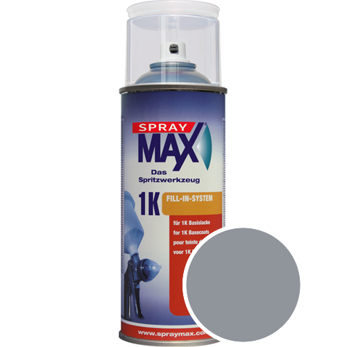 SprayMax Lackspray mit Caparol Seidenmatt-Buntlack - 400ml Spraydose in Wunschfarbe Lackspraydose / Getnt im Farbton Saphir 20