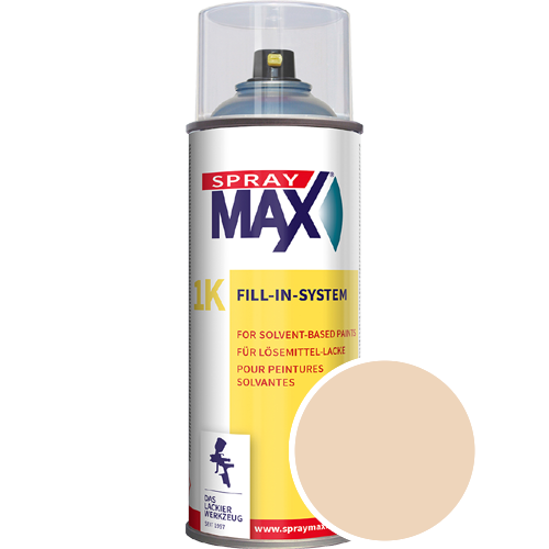 SprayMax Lackspray mit Caparol Seidenmatt-Buntlack - 400ml Spraydose in Wunschfarbe Lackspraydose / Get�nt im Farbton Terra 16