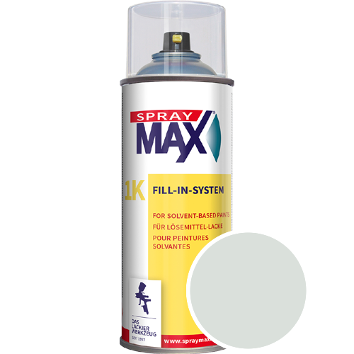 SprayMax Lackspray mit Caparol Seidenmatt-Buntlack - 400ml Spraydose in Wunschfarbe Lackspraydose / Get�nt im Farbton Tibet 16