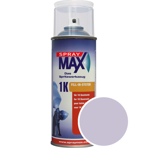 SprayMax Lackspray mit Caparol Seidenmatt-Buntlack - 400ml Spraydose in Wunschfarbe Lackspraydose / Getönt im Farbton Velvet 115