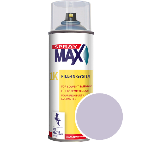 SprayMax Lackspray mit Caparol Seidenmatt-Buntlack - 400ml Spraydose in Wunschfarbe Lackspraydose / Get�nt im Farbton Velvet 115
