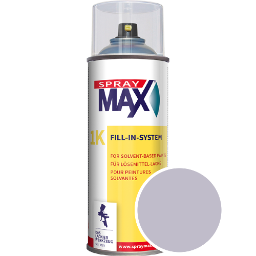 SprayMax Lackspray mit Caparol Seidenmatt-Buntlack - 400ml Spraydose in Wunschfarbe Lackspraydose / Get�nt im Farbton Velvet 85