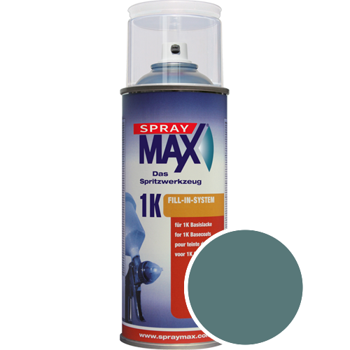 SprayMax Lackspray mit Caparol Seidenmatt-Buntlack - 400ml Spraydose in Wunschfarbe Lackspraydose / Getnt im Farbton Verona 100