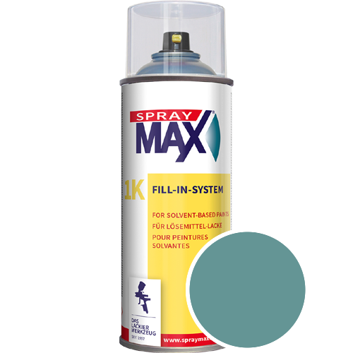 SprayMax Lackspray mit Caparol Seidenmatt-Buntlack - 400ml Spraydose in Wunschfarbe Lackspraydose / Get�nt im Farbton Verona 105