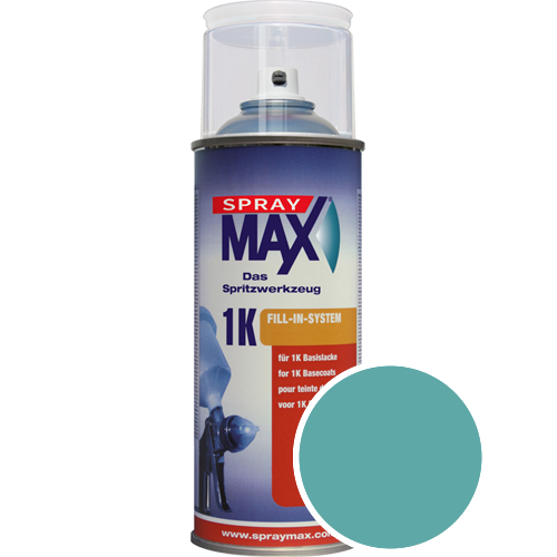 SprayMax Lackspray mit Caparol Seidenmatt-Buntlack - 400ml Spraydose in Wunschfarbe Lackspraydose / Getnt im Farbton Verona 140