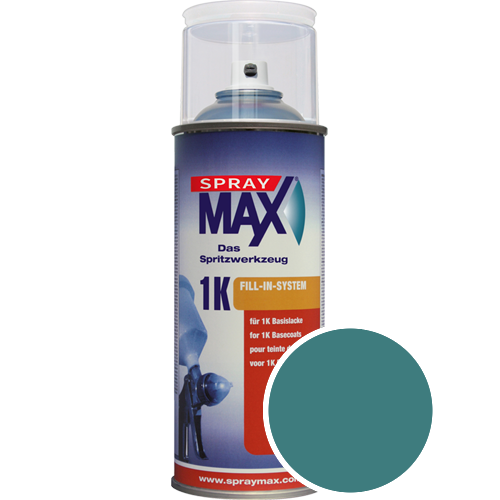 SprayMax Lackspray mit Caparol Seidenmatt-Buntlack - 400ml Spraydose in Wunschfarbe Lackspraydose / Getnt im Farbton Verona 95