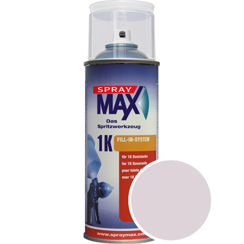 SprayMax Lackspray mit Caparol Seidenmatt-Buntlack - 400ml Spraydose in Wunschfarbe Lackspraydose / Getnt im Farbton Viola 55