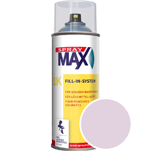 SprayMax Lackspray mit Caparol Seidenmatt-Buntlack - 400ml Spraydose in Wunschfarbe Lackspraydose / Get�nt im Farbton Viola 90